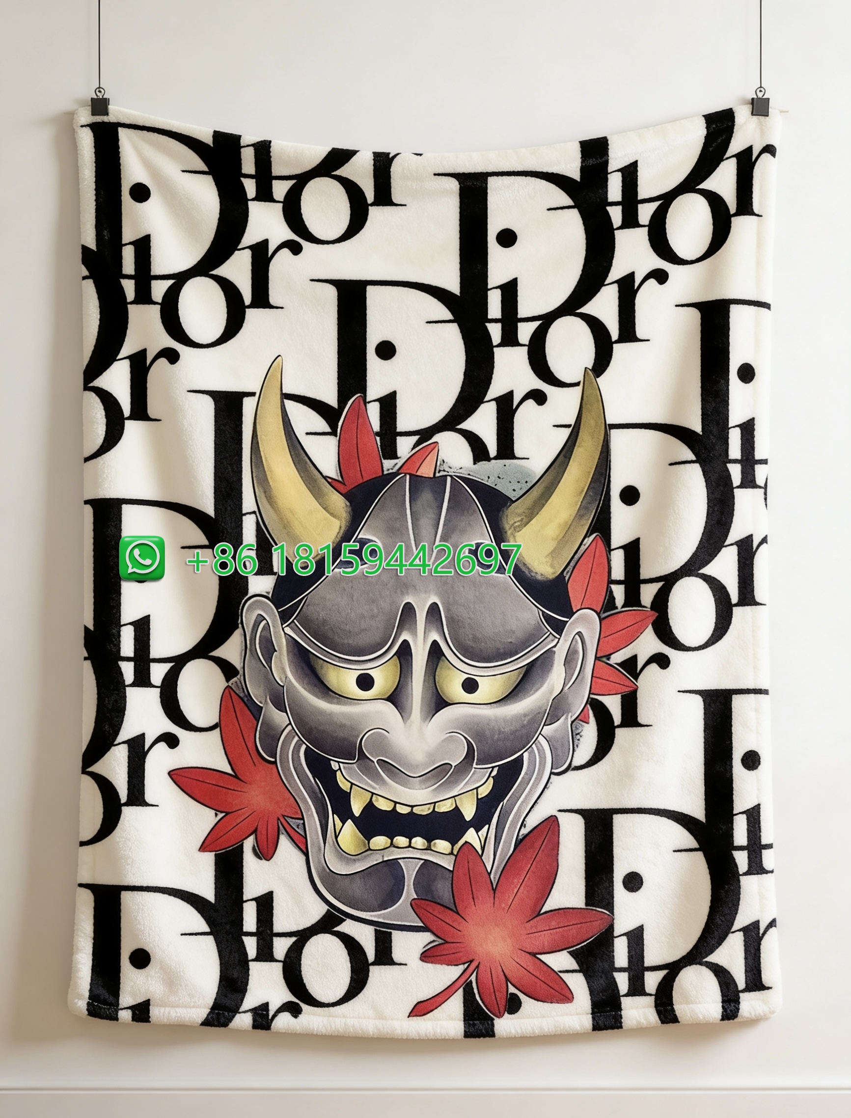 Dior Throw Blankets